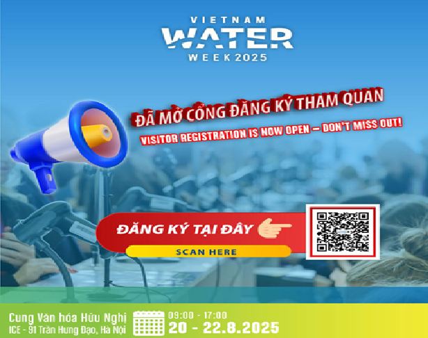 Chào đón quý doanh nghiệp tới tham quan Triển lãm VIETNAM WATER WEEK 2025  